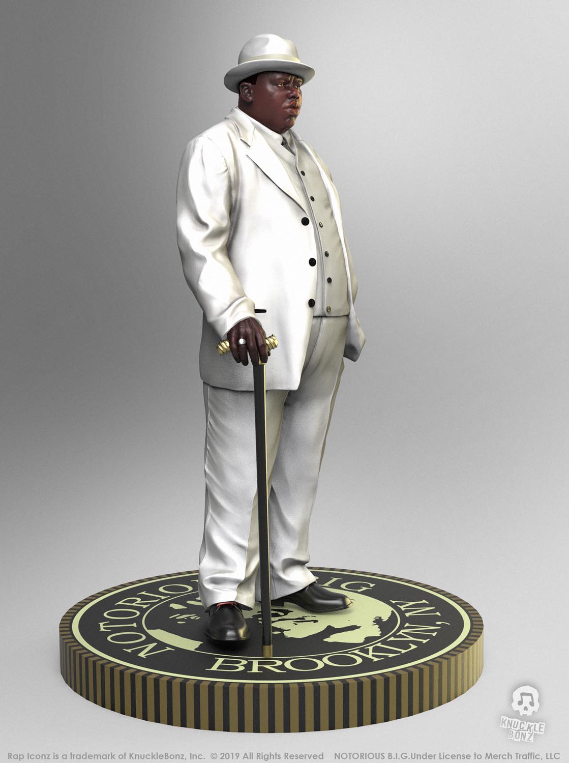 The Notorious B.I.G. Biggie Smalls KnuckleBonz Statue